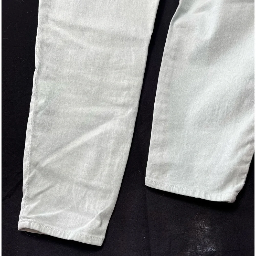 J. Crew Pale Mint Green Lookout Highrise Skinny Jeans, Sz 31, Cropped - Picture 6 of 16